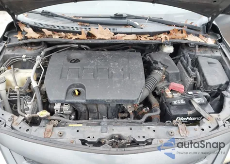 2012 Toyota Corolla Le z USA, uszkodzony, nr VIN 2T1BU4EE1CC913496